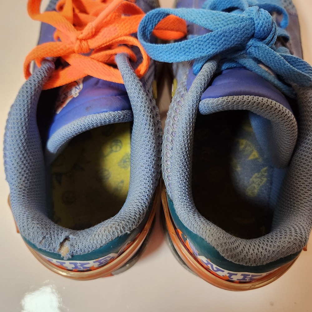 Nike Ja 1 GS Backyard BBQ Blue Orange Basketball Shoes  Kids 4.5Y - Picture 6 of 7